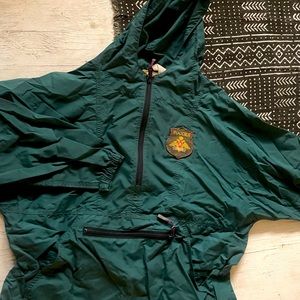 L.L. Bean custom packable anorak with German police patch